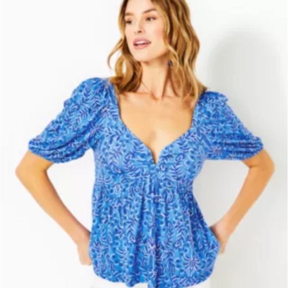 Lilly Pulitzer Floriana Knit Top